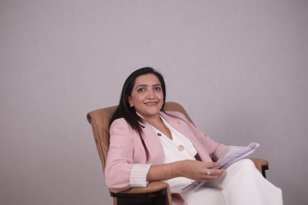 Mayuri Vasani sitting